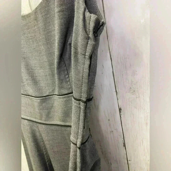 H&M A-Line Gray knee length dress size 6 - Picture 4 of 12